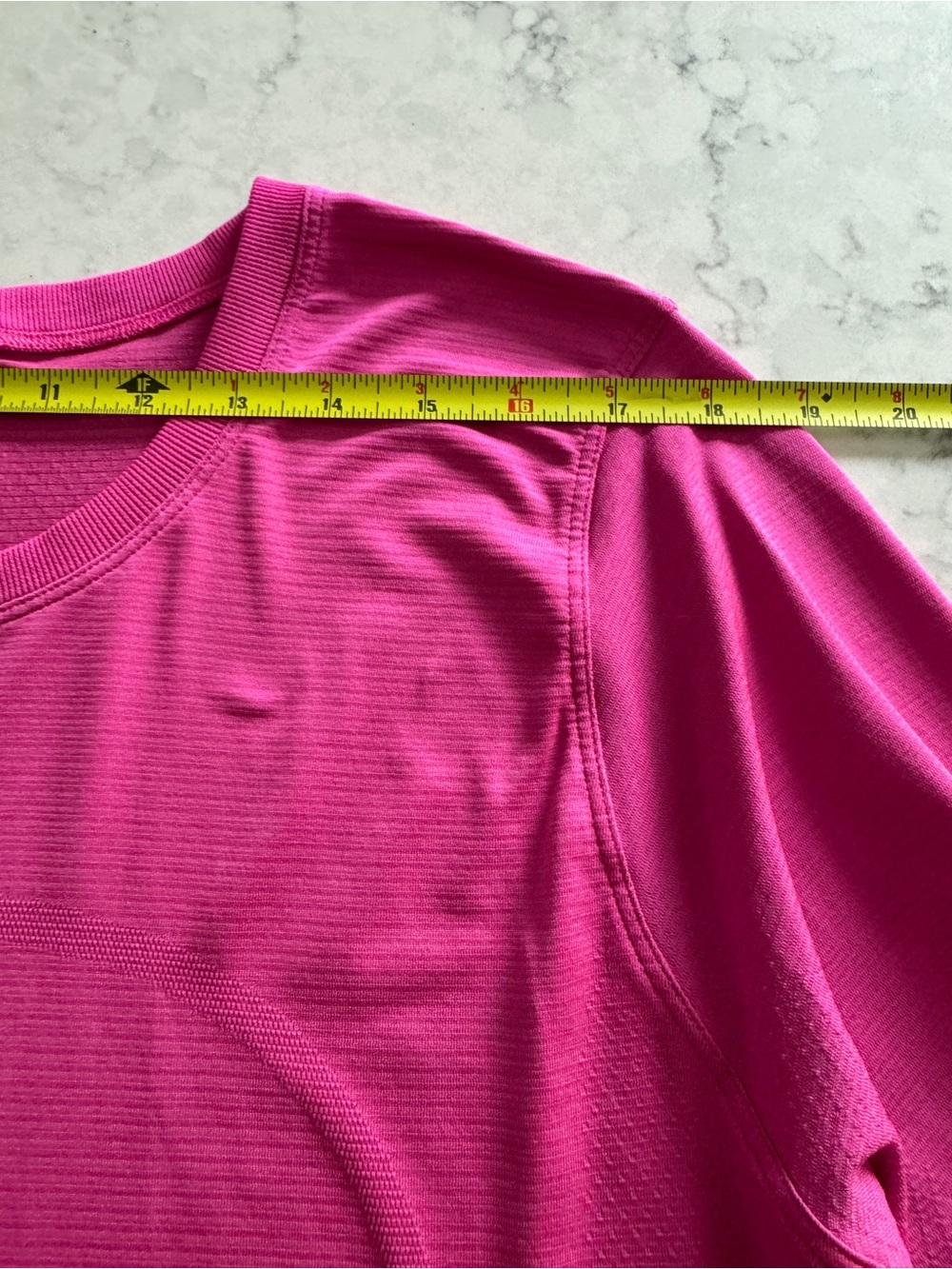 Lululemon Swiftly Tech Relaxed Fit Long Sleeve Sonic Pink Size 12 Running Top - Picture 8 of 15